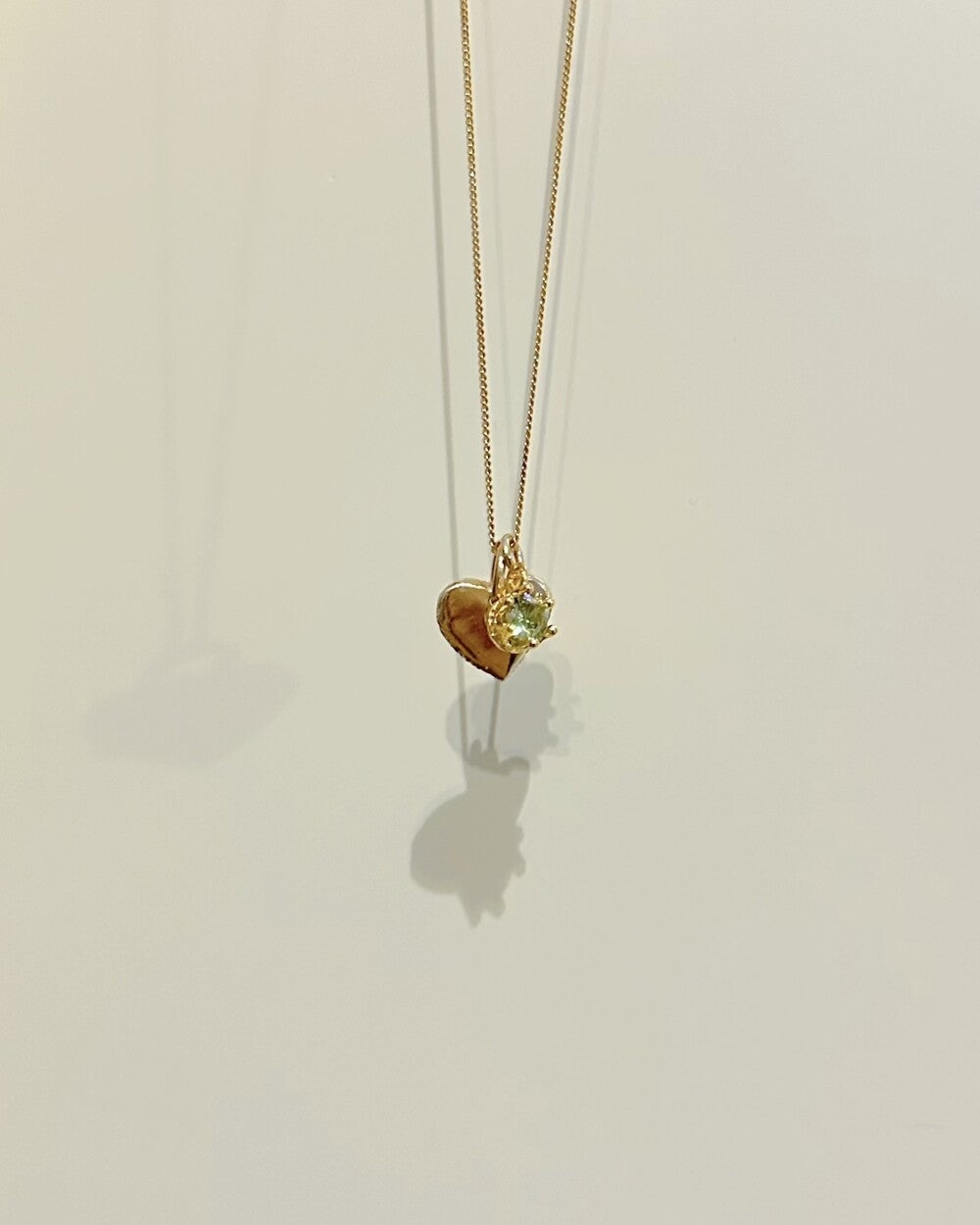 Green Heart Necklace