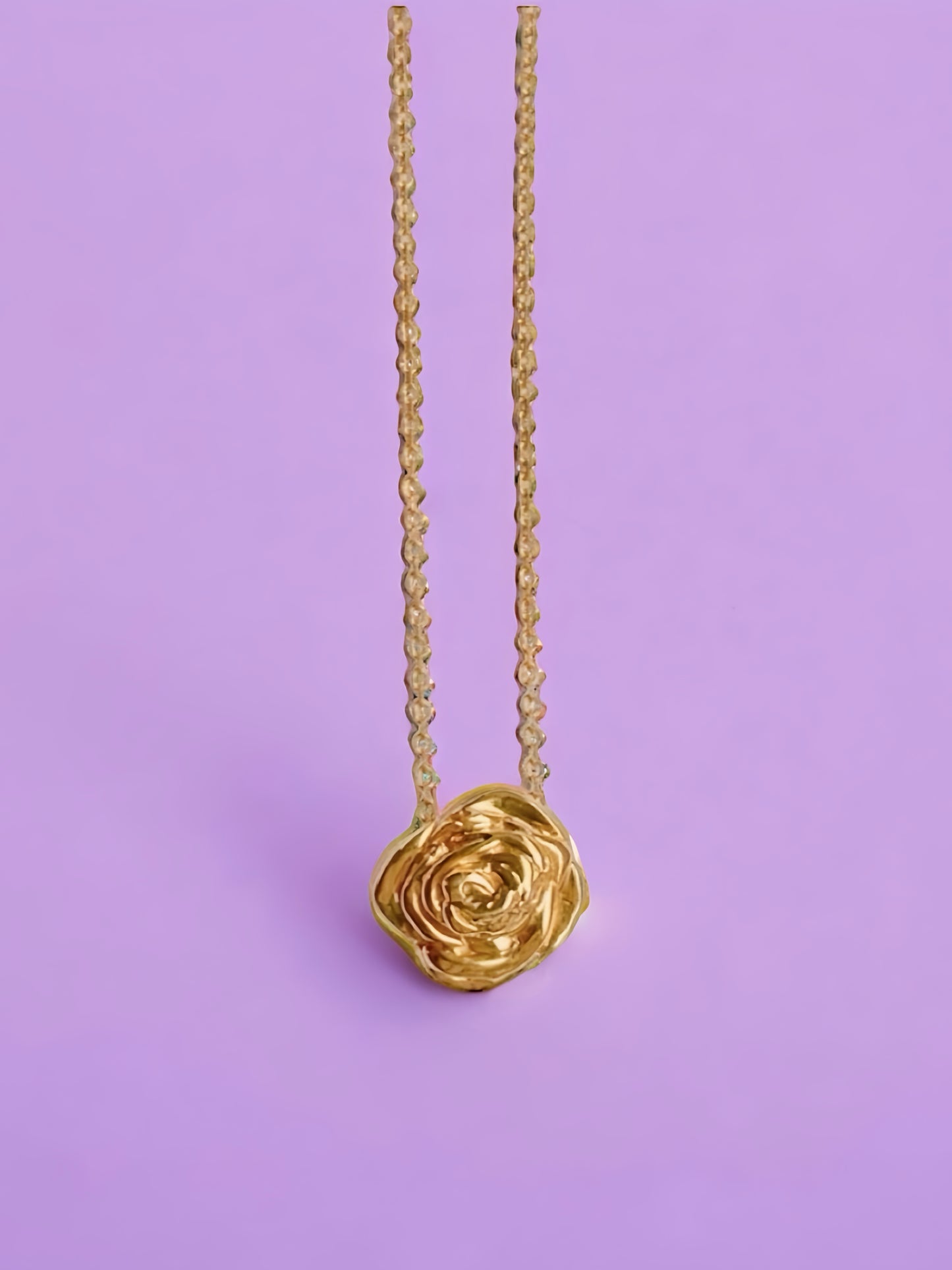 Rose Pendant Necklace