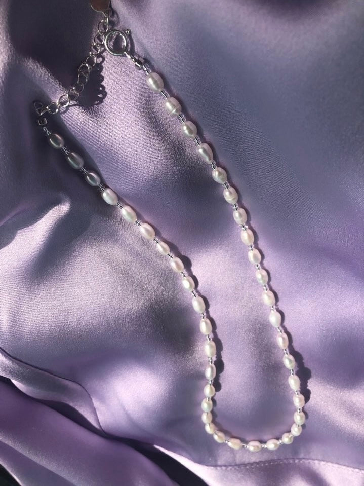 Pearl Bead Necklace ♥Worn by Lisa, Suji