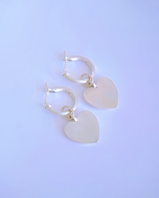 Heart Earring Silver