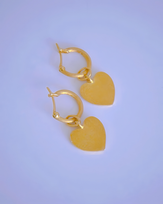 Heart Earring Gold