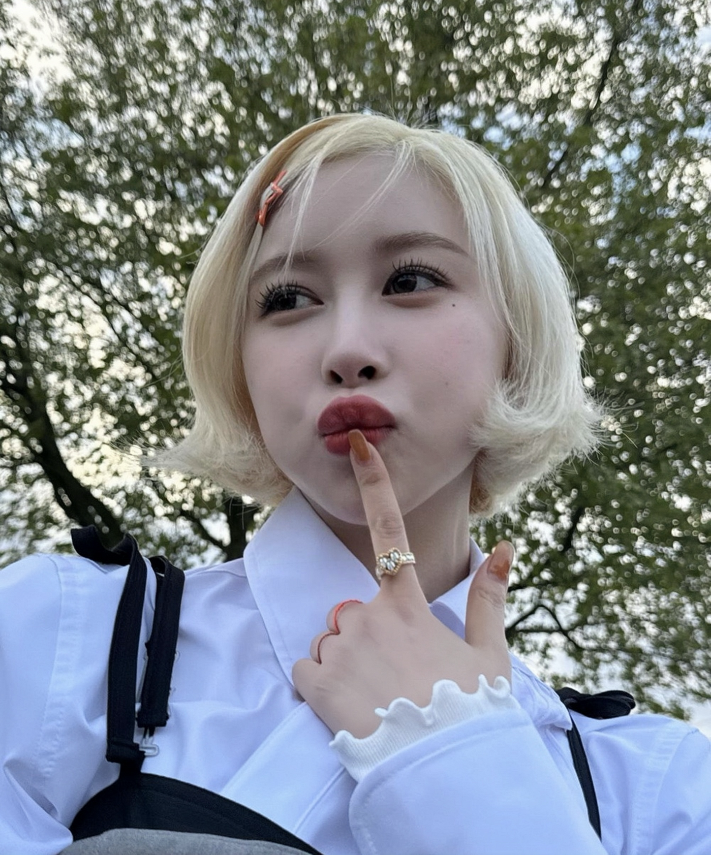 Heart Ring Gold  ♥Worn by Dayeong, Kim Minju