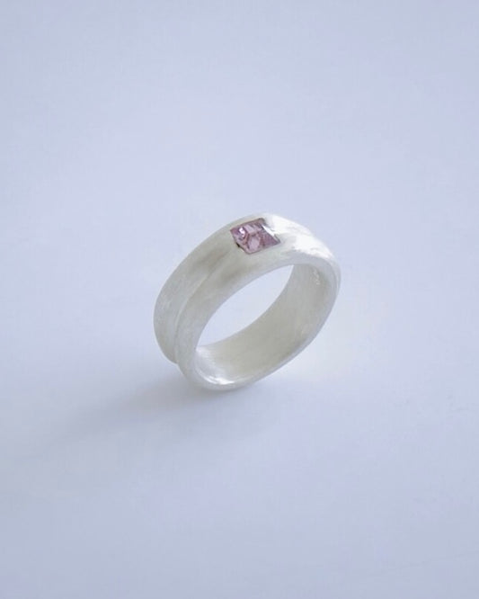 Matt Double Ring / Purple silver ♥Worn by Taeyeon