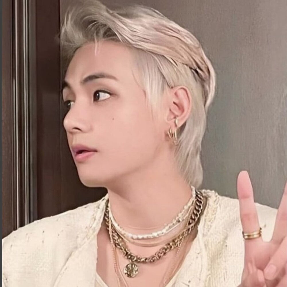 Matt Double Ring  Purple Gold ♥Worn by V (BTS)