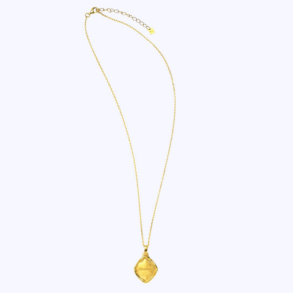 Savage Necklace Gold  ♥Worn by V, Dayoung