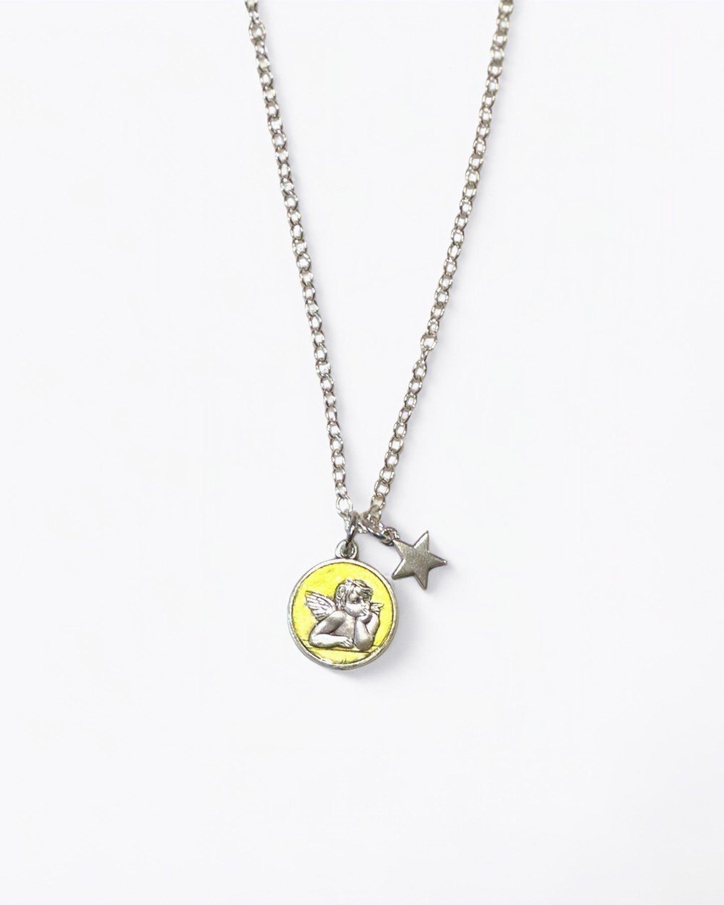 Angel Yellow Necklace