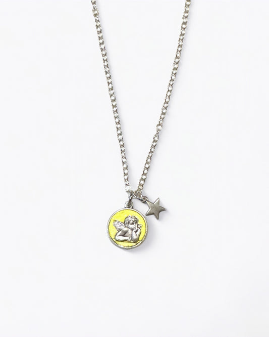 Angel Yellow Necklace