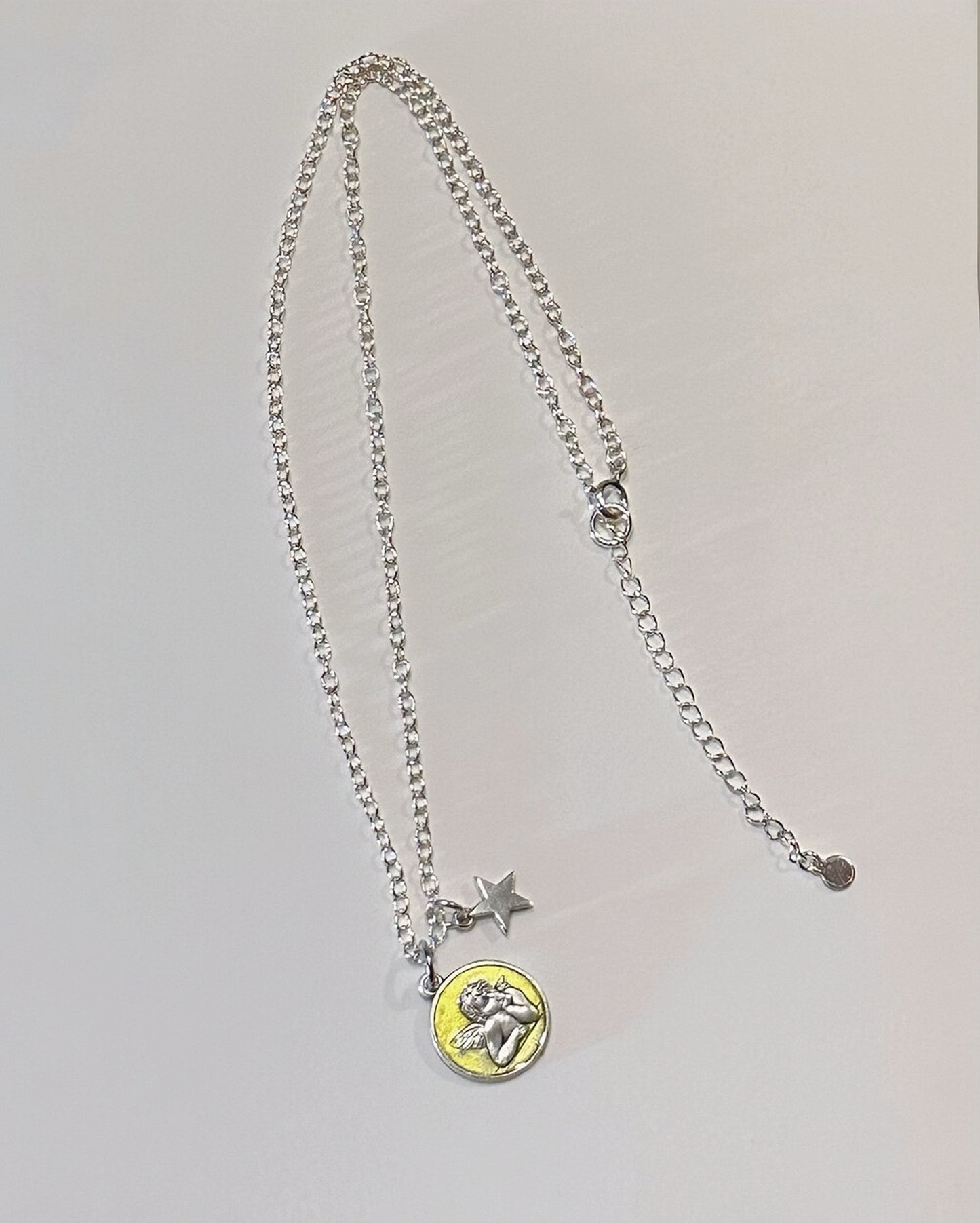 Angel Yellow Necklace
