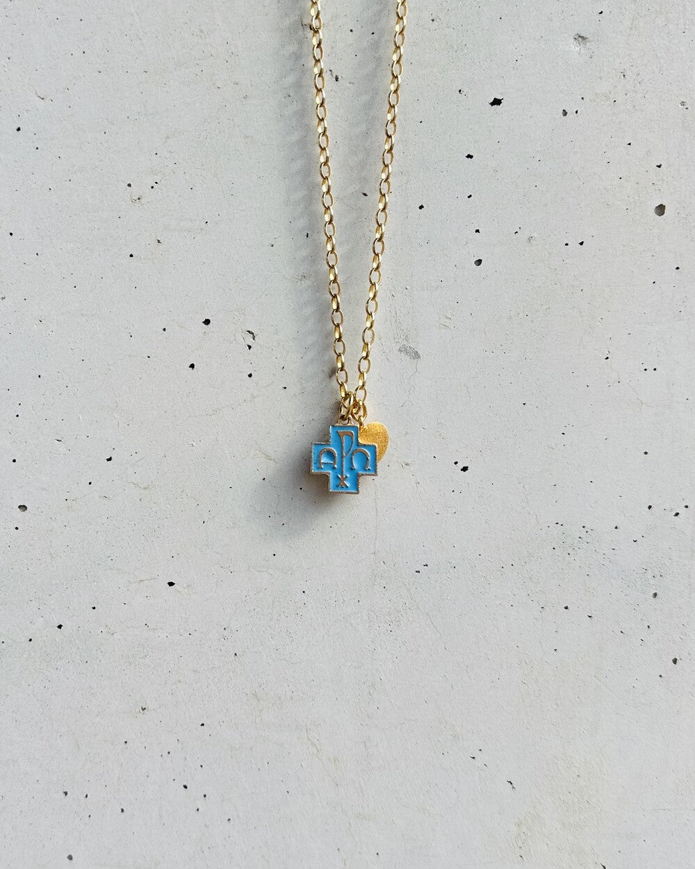 Vintage Blue Necklace