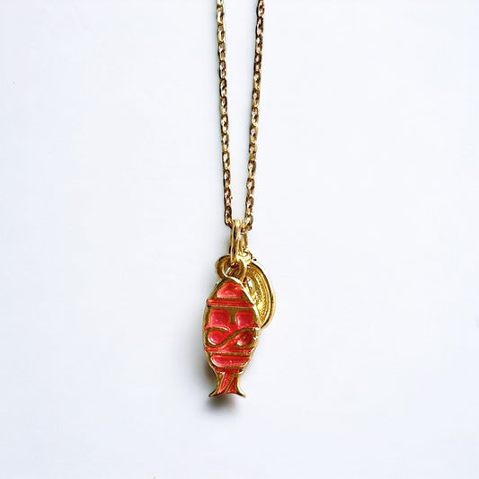 Fish Tulip Necklace