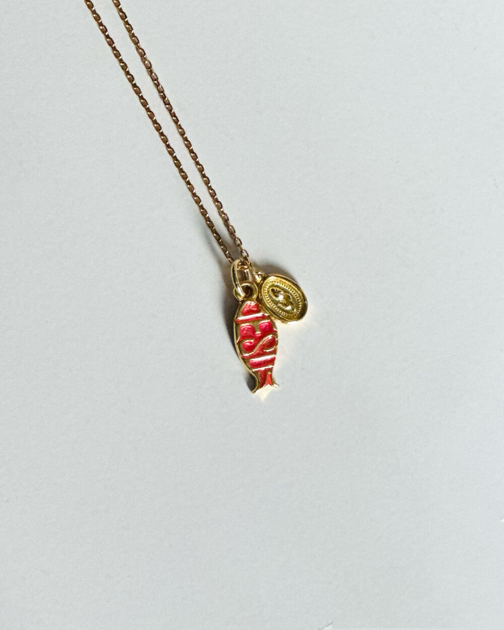 Fish Tulip Necklace