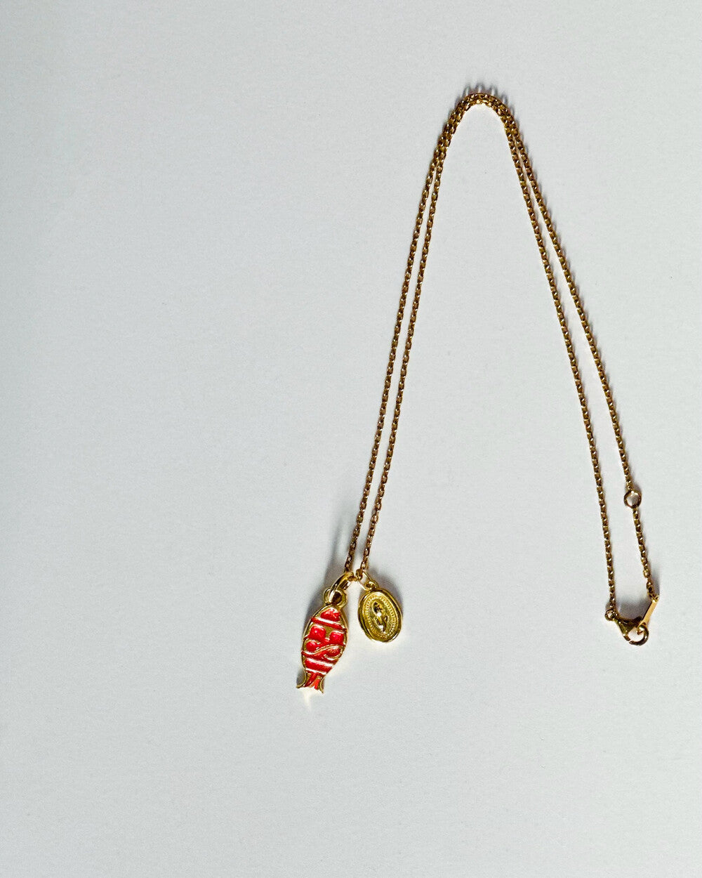 Fish Tulip Necklace