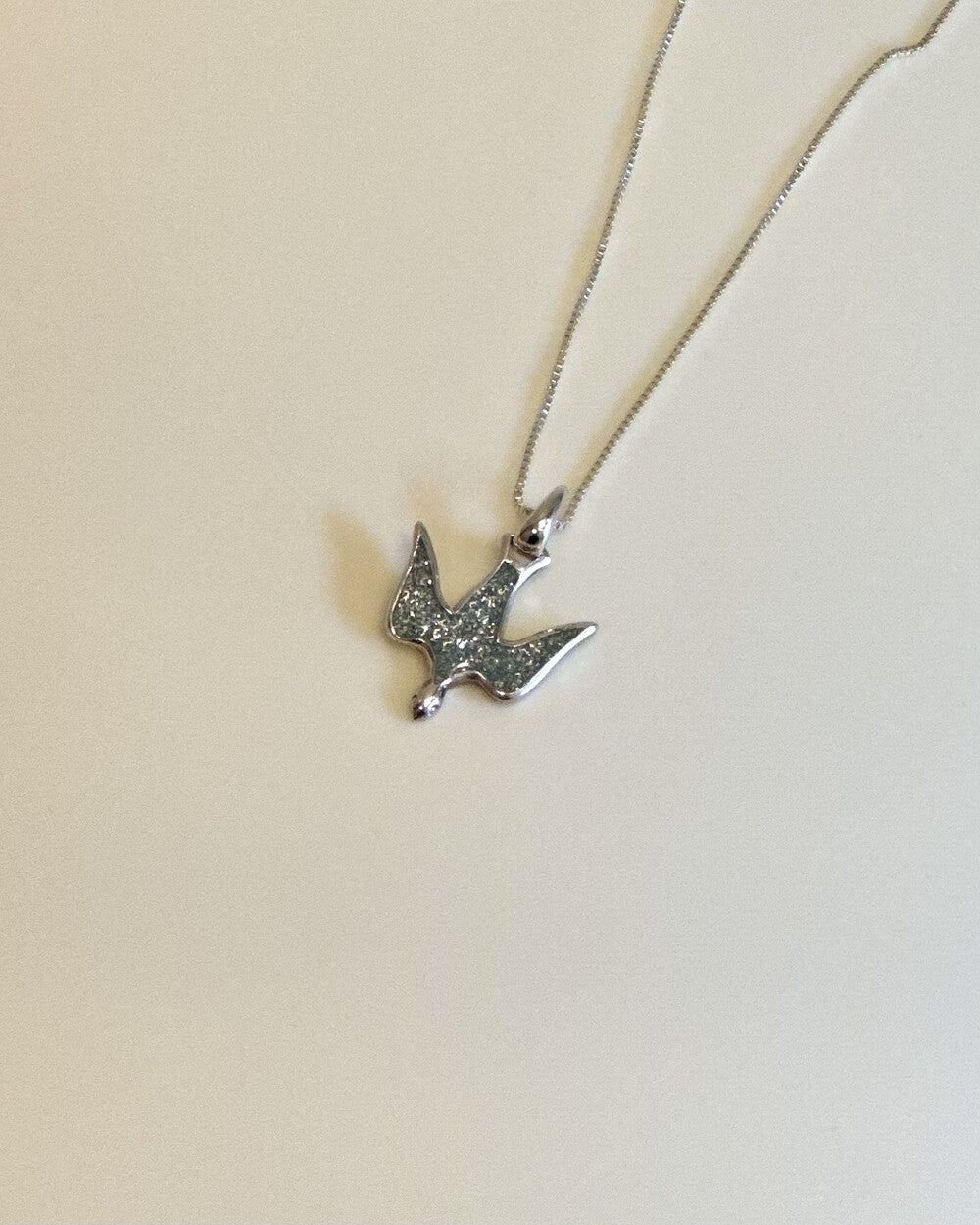 Blue Bird Necklace