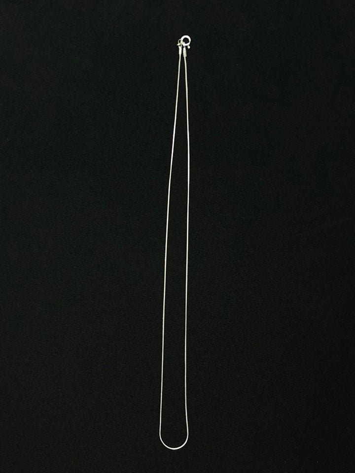 Snake Necklace Silver