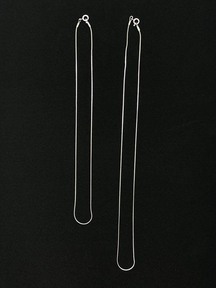 Snake Necklace Silver