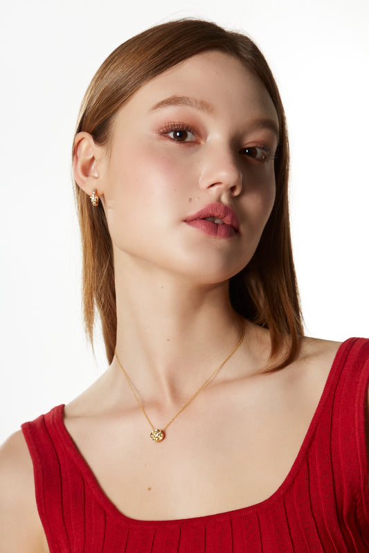 STAR Cubic Earring ♥Worn by V (BTS)