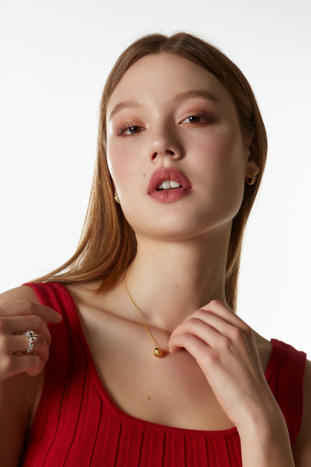 Rose Pendant Necklace